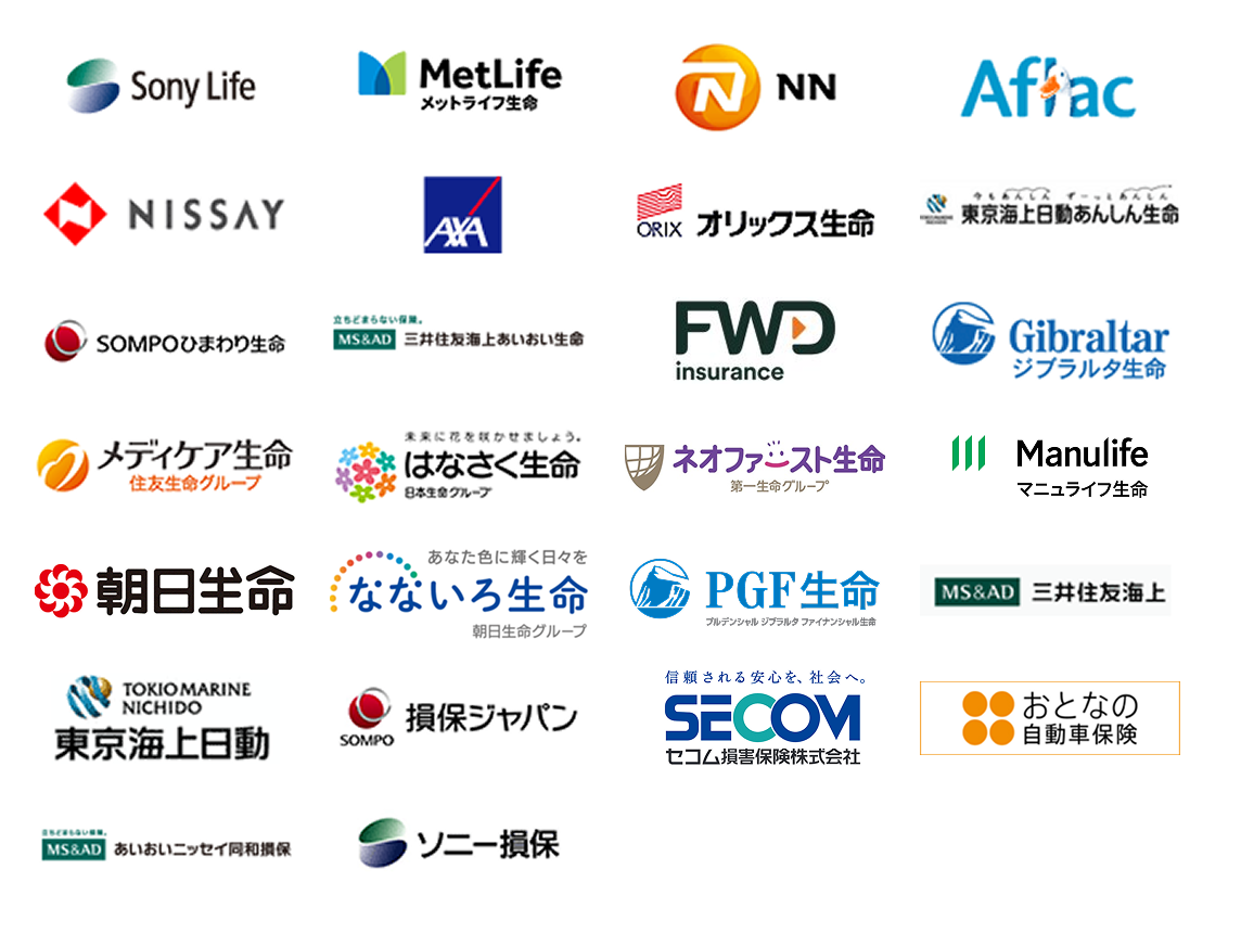 取扱保険会社のロゴ