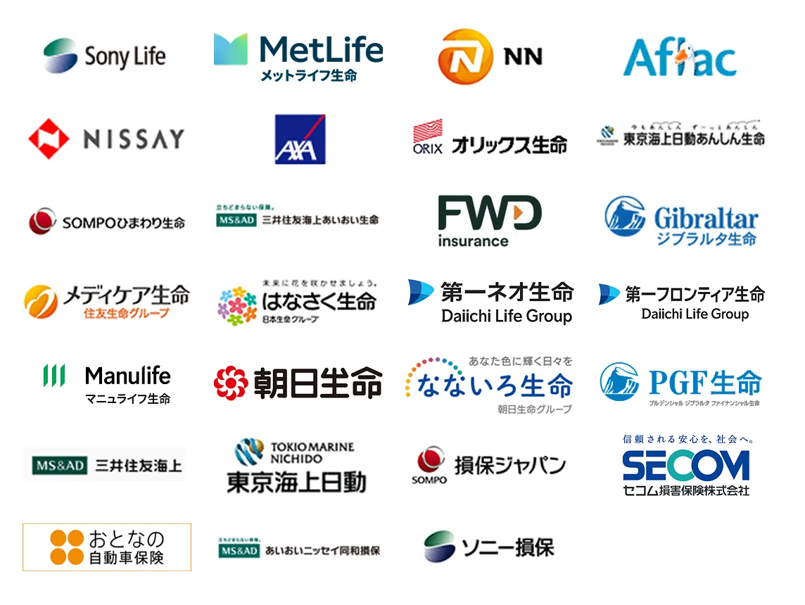 取扱保険会社のロゴ